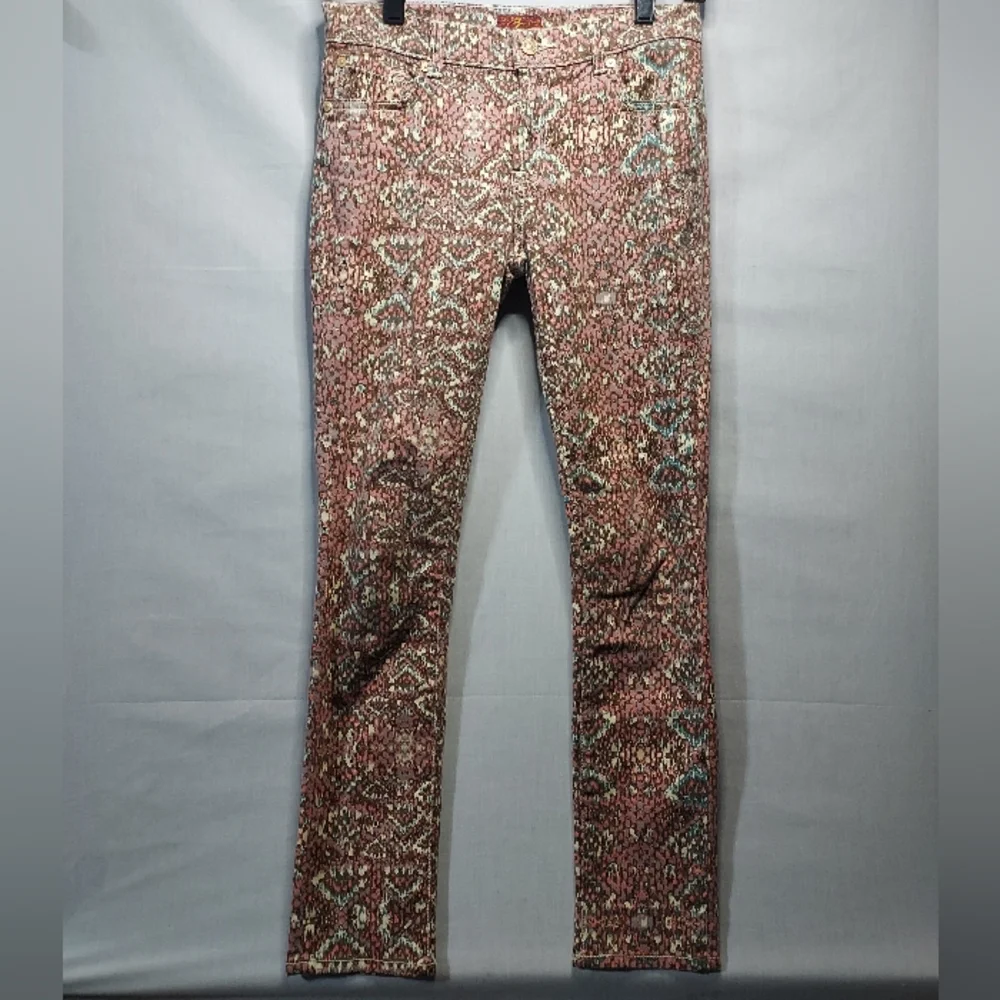 7 For All Mankind‎ Snakeskin print jeans girl's size 14